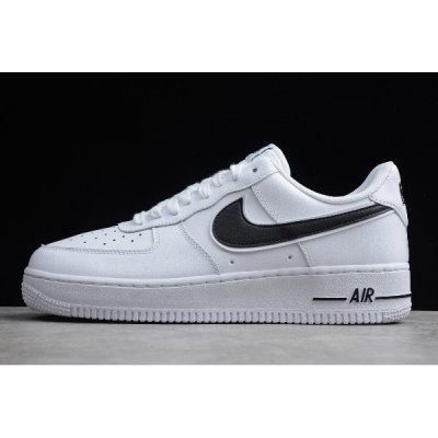 Nike Air Force 1 '07 3 Low Beyaz / Siyah Kaykay Ayakkabı Türkiye - E80HSIWN